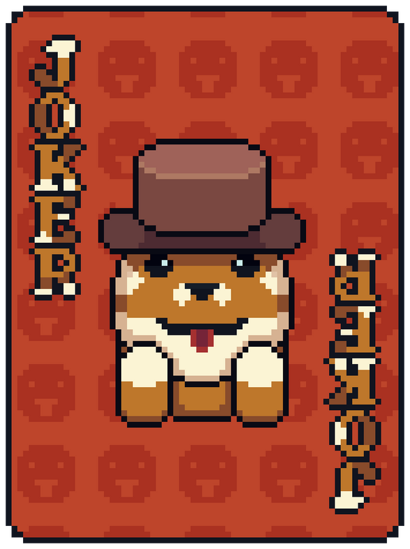 Pixel art character