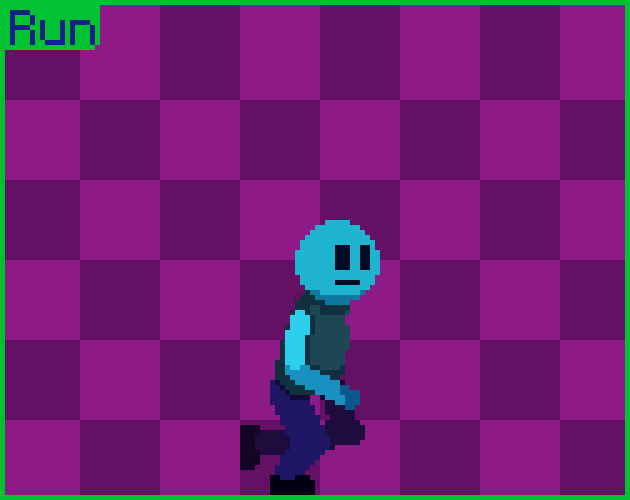 Character run