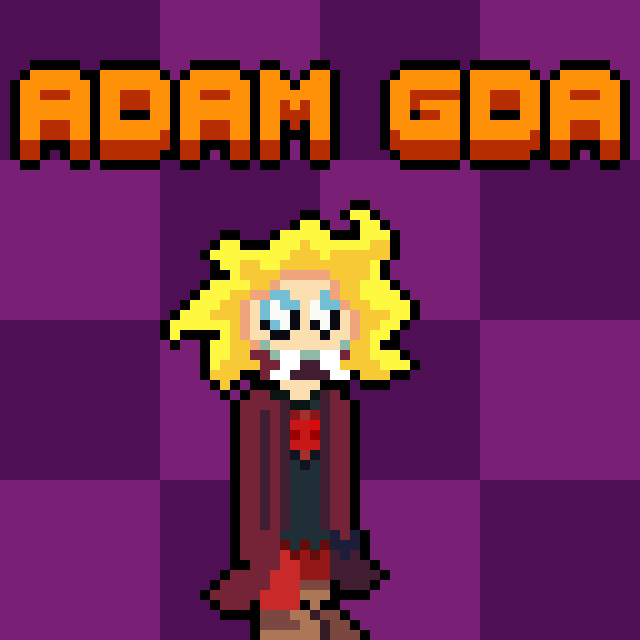 Pixel art character