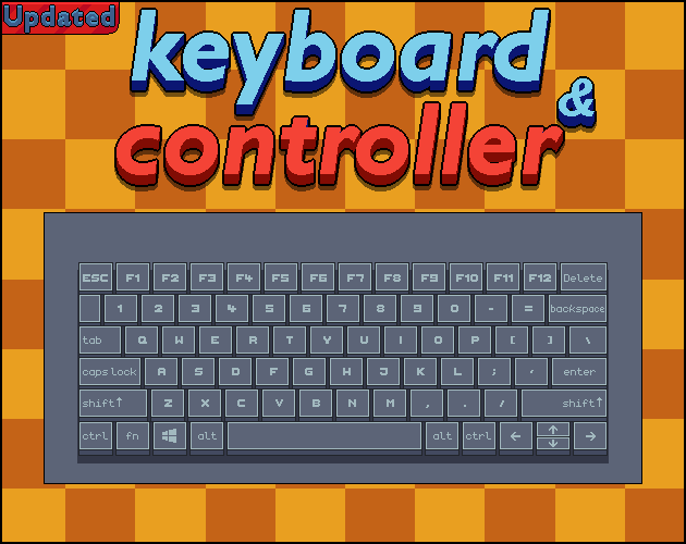Animated keyboard asset