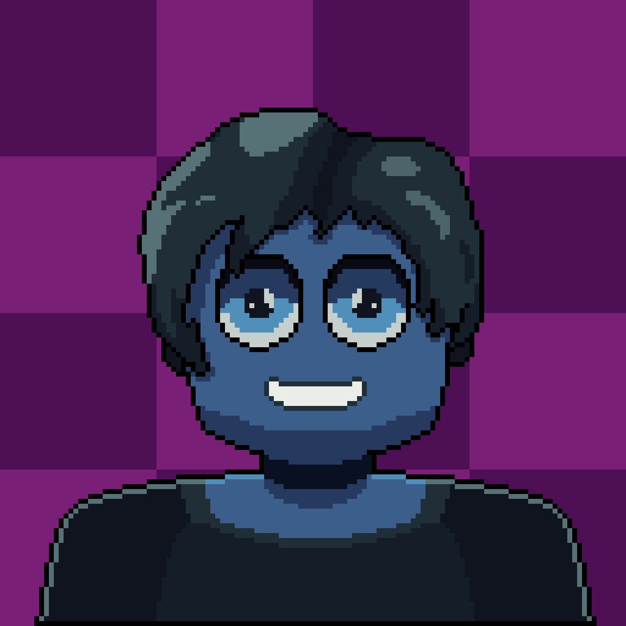 Pixel art character